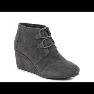 TOMS Kala Wedge Bootie, 8.5